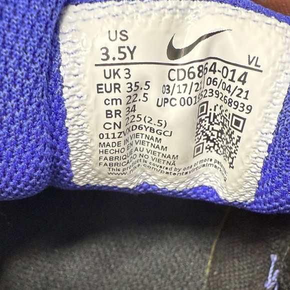 Nike Air Max 90 "Persian Violet” Sz 3.5Y - Picture 5 of 5